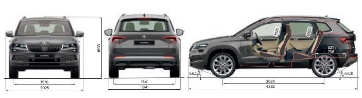 Сравнение Nissan X-Trail 2.0 2WD и Skoda Karoq 1.5 TSI